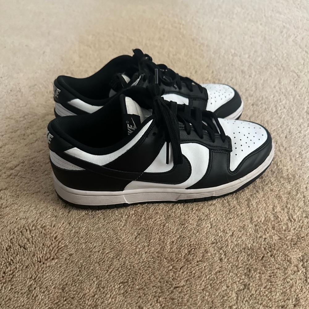 Nike women Panda Dunks…Great condition….lightly worn no box